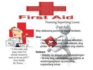 lapnos first aid|ALAMIN: Paunang lunas kapag napaso, nasunog ang .